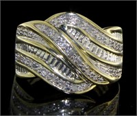 Beautiful Diamond Accent Designer Ring