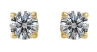 Brilliant 1/2 ct VS Lab Diamond Stud Earrings