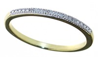 Channel Set 1/4 ct Diamond Wedding Band