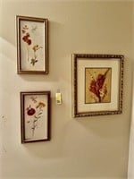 3 Floral Prints in Bath