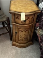 Decorative Floral Side Table