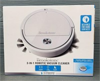 Brookstone 3 in 1 Robotic Vacuum Cleaner