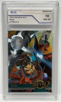 Graded 1995 Metal Marvel Thor Card