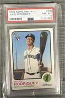 2022 Topps Julio Rodriguez Baseball Card