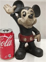 Mickey Mouse Cast Iron Bank look at pictures