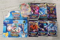 Sealed Faux Pokémon Packets & Game