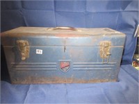 vintage toolbox with wrentches