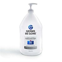 Germs Be Gone Hand Sanitizer  75% Ethyl Alcohol...