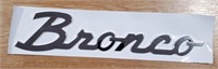 Bronco Emblem