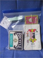 Sealed Rummy Cards/decks of cards & tin