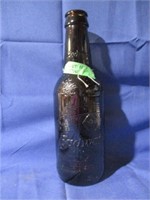 embossed budweiser bottle