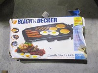 Black and decker grill .