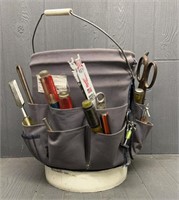 Busy-Pocket Bucket Caddy Organizer w/ Tools