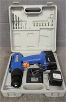 14.4 V Drill W/ Case, Battery & Charger