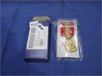 natinal defence service medals .