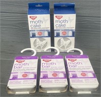(5) Moth Cakes & Bars