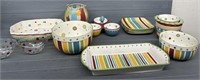 Complete Summer Luncheon Ceramic Set