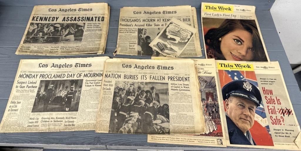 Old Kennedy News Papers