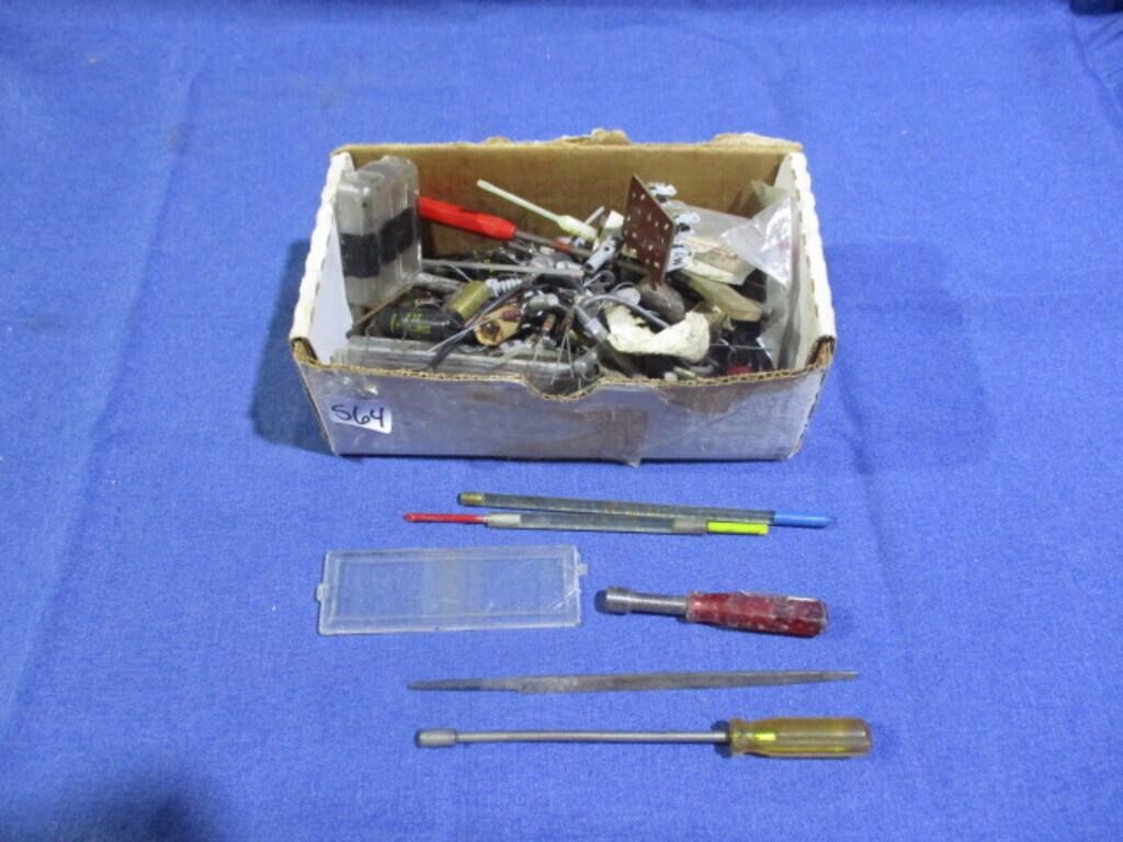 vintage radio repair tools/ parts