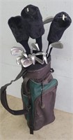 (14) Golf Clubs W/ Bag
