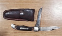 Schrade 250T Pocket Knife w/ Sheath