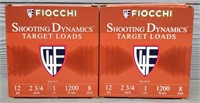 (50) Rounds Fiochi 12ga Target Loads