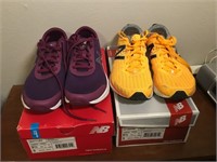 2 Pairs OF New Balance Womans Running Shoes