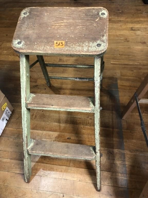 Vintage Two Step Ladder