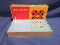 Charley Harper flash cards and floor puzzle