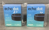 (2) New Sealed Echo Dot
