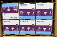 (6) Philips 13W LED/DEL Flood Lights