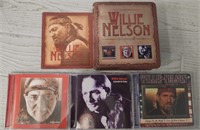 (3) Willie Nelson CD'S w/ Collectors Tin