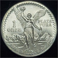 1982 Mexico Libertad - 1st YEAR GEM BU .999 1 OZT