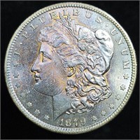 1879-S Morgan Dollar - Sensational Toning PL Rev