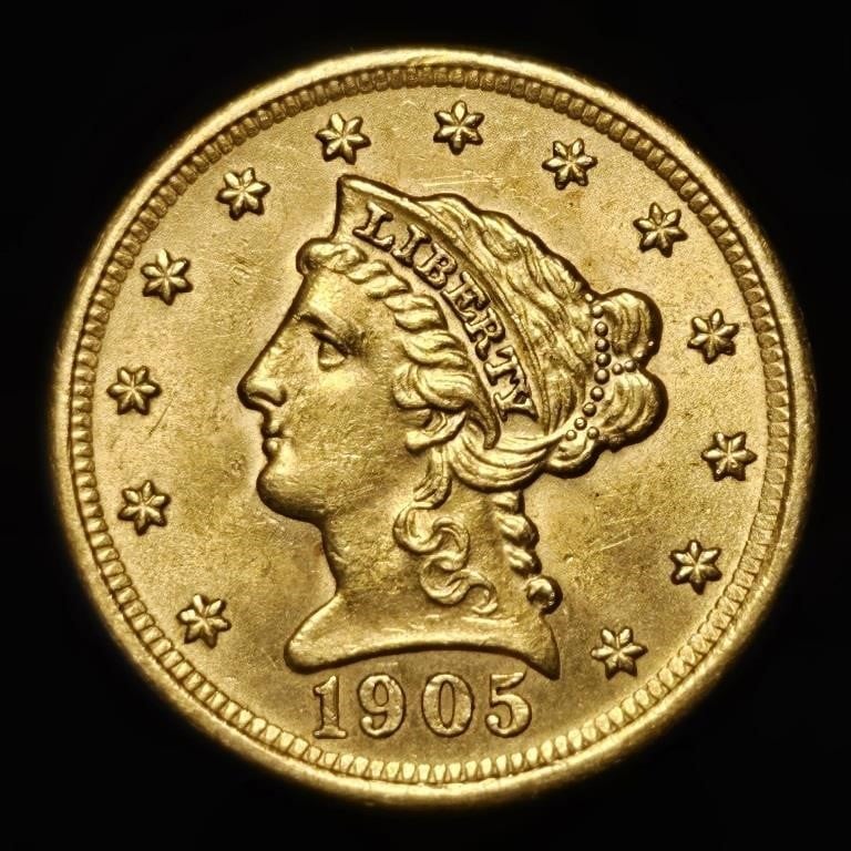 1905 $2.50 Gold Liberty - BU