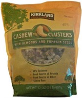 Kirkland Signature Cashew Clusters, 2 Lbs
