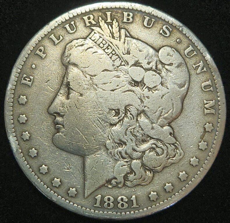 1881-O Morgan Dollar - Tougher Date