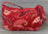 Donna Sharp Red Quilted Bandana Handbag