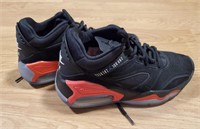 Pair of Black AirMax Jordans