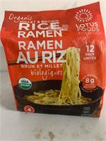 Organic Millet&brown Rice Ramen 12 Pack 850 G