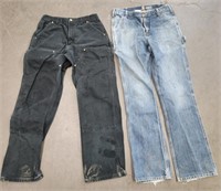 (2) Carhartt Work Jeans