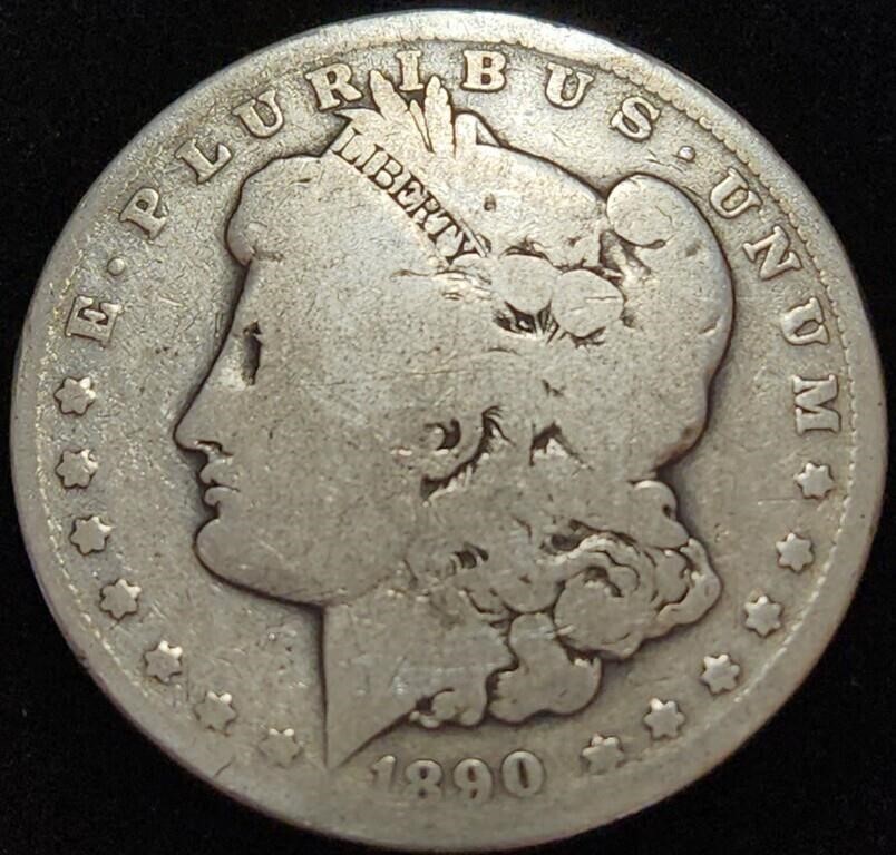 1890-O Morgan Dollar - Louisiana Original