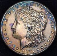 1897-S Morgan Dollar Tough Date & High Grade Toner