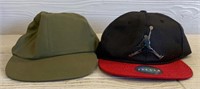 Green Military Hat & Jordan Hat