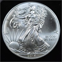 2014 American Silver Eagle - Gem BU