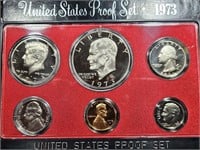 1973 US Mint Proof Set in OGP incl Ike Dollar