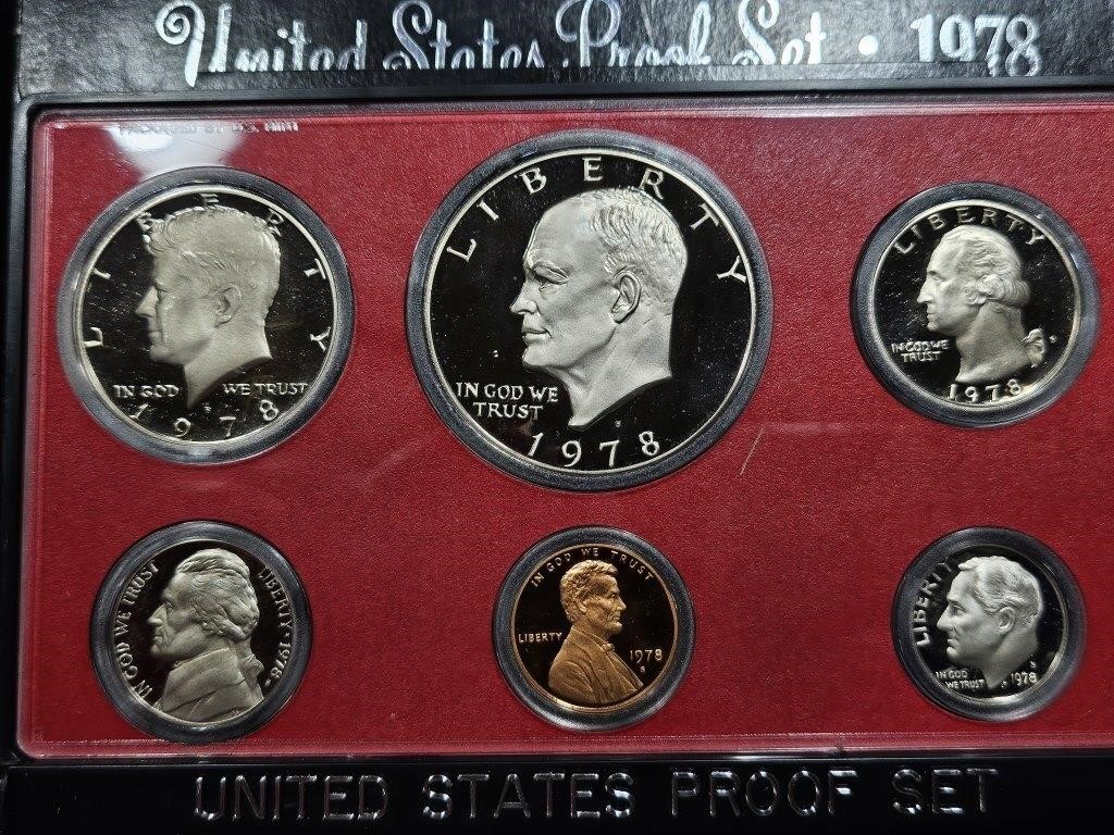 1978 US Mint Proof Set incl Ike Dollar