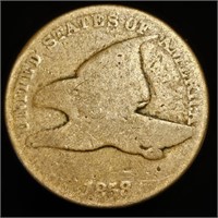 Gambler's Special: 1858/7 (?) Flying Eagle Cent