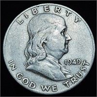 1949-S Franklin Half Dollar - Key Date