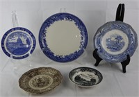 Staffordshire, Johnson Bros, Porcelain Plates